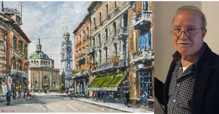 Il Rocco artista, sportivo, sempre amico: «Sei andato a dipingere nell'aldilà»