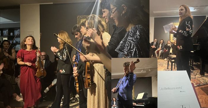 Tavolo Unico, musica e arte alleate: «La bellezza resta» Tavolo Unico, musica e arte alleate: «La bellezza resta»