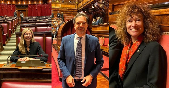 FOTO Varesini in Parlamento. Bossi il decano, Pellicini al debutto FOTO Varesini in Parlamento. Bossi il decano, Pellicini al debutto