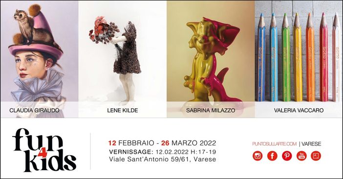 Punto sull'arte: quattro artiste per “Fun 4 Kids”