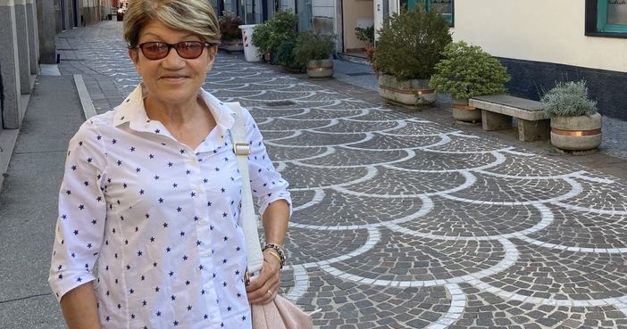 La candidata sindaco di Fagnano Tricolore, Piera Stevenazzi