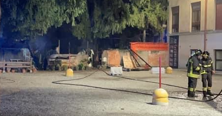 La foto postata dal sindaco Cassani