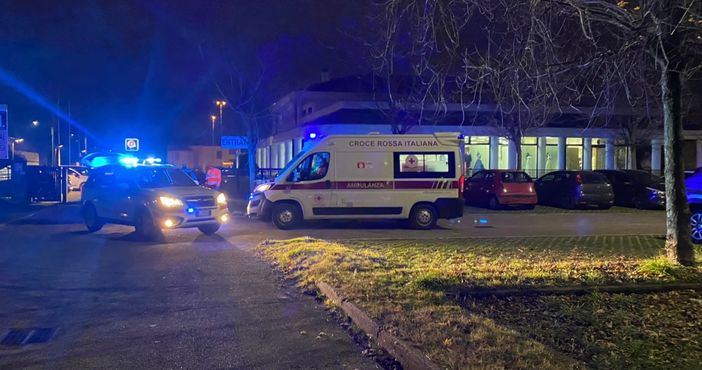 I soccorritori sul posto a Fagnano