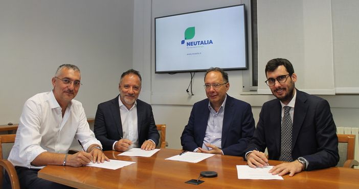 Da sinistra: Francesco Iadonisi, Michele Falcone, Valerio Menaldi e Yuri Santagostino Da sinistra: Francesco Iadonisi, Michele Falcone, Valerio Menaldi e Yuri Santagostino