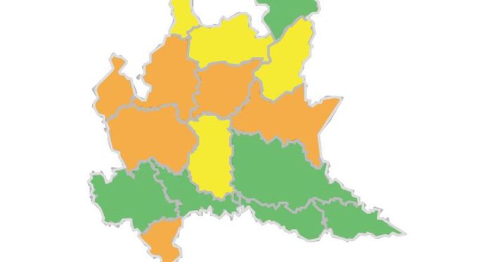 Maltempo, l'allerta sale da gialla ad arancione in tutta la provincia di Varese. «I fenomeni più intensi dalla prossima notte»
