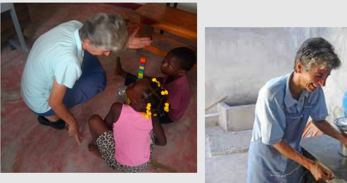 Immagini di suor Luisa nella lettera diffusa da suor Marcella