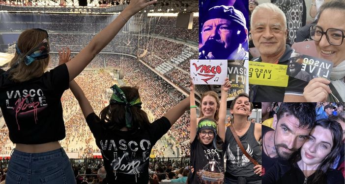 Da Busto a San Siro storie di fans (e famiglia) con una certezza: «Vasco ha raccolto un popolo»