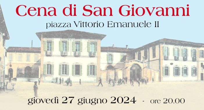 La “cena di San Giovanni” nella notte bianca di Busto