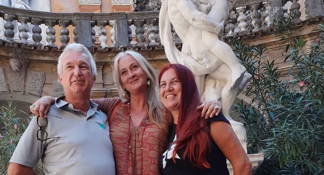 Giorgio Piccaia, Chiara Donà dalle Rose e Concetta de Pasquale a Mantova