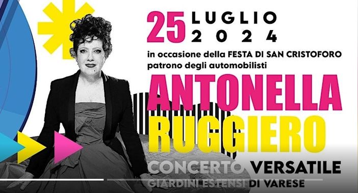 Aci, evento su sicurezza stradale per Festa San Cristoforo con concerto gratuito di Antonella Ruggiero Aci, evento su sicurezza stradale per Festa San Cristoforo con concerto gratuito di Antonella Ruggiero