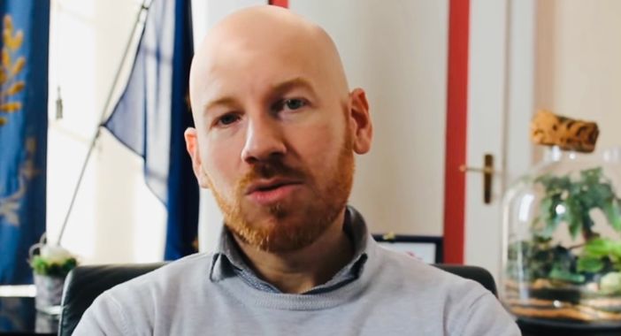 Il sindaco di Fagnano, Marco Baroffio