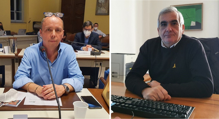 Da sinistra, Emanuele Fiore e Orazio Tallarida