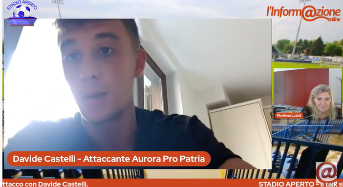 Davide Castelli a Stadio Aperto