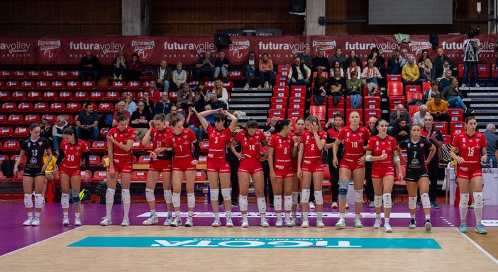 Esordio amaro nella stagione di A2 femminile per la Futura Busto (credit Futura Volley/Andrea Mondini)