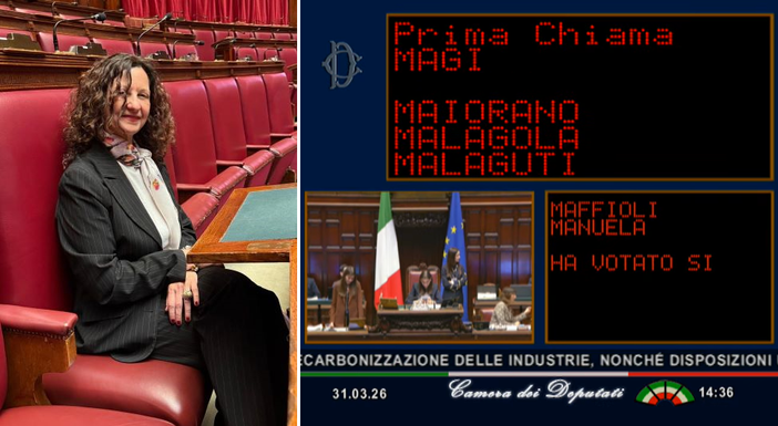 Esordio alla Camera e subito voto per la bustocca Maffioli