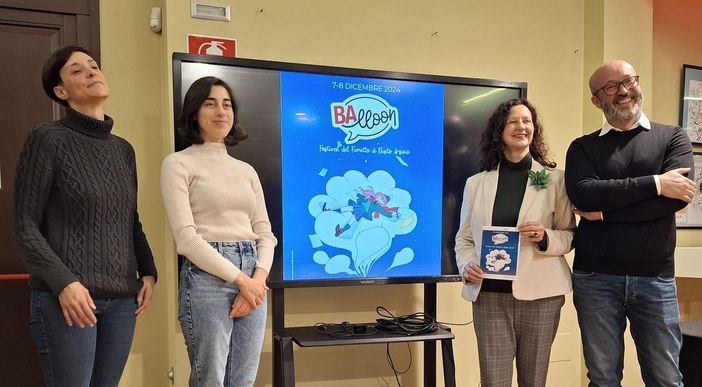 Da sinistra, Chiara Greco, Giulia Rinaldo, Manuela Maffioli e Daniele Statella Da sinistra, Chiara Greco, Giulia Rinaldo, Manuela Maffioli e Daniele Statella