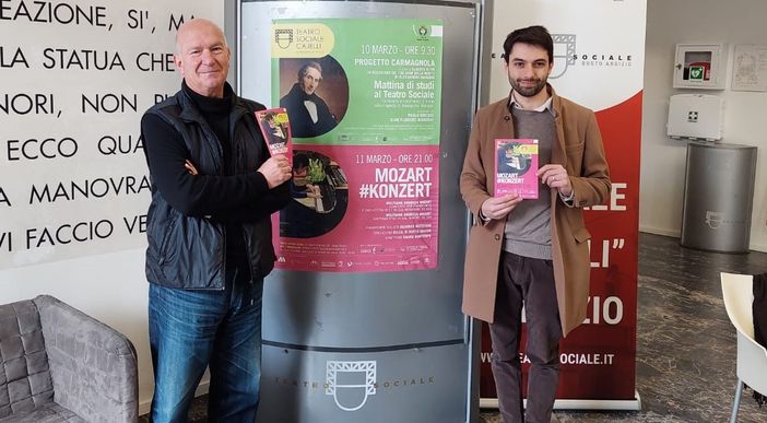 L'Orchestra Du.Ca. e Beatrice Distefano fanno rivivere Mozart sul palco del teatro Sociale Delia Cajelli