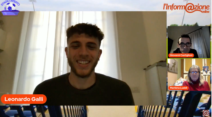 Leonardo Galli con Giovanni Castiglioni e Marilena Lualdi