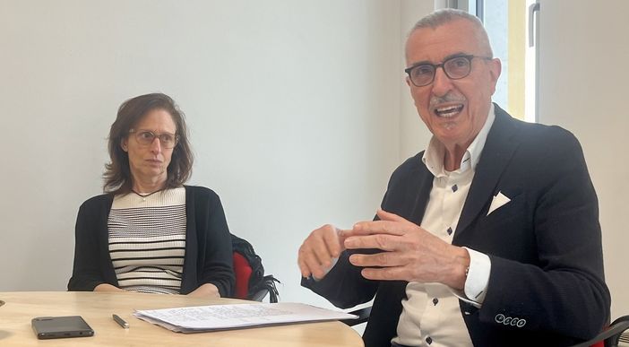 Il presidente Renato Borroni e  il consigliere Cristina Cagelli Il presidente Renato Borroni e  il consigliere Cristina Cagelli