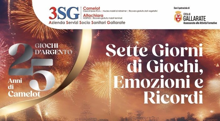 “Giochi d’Argento” alla Rsa Camelot: 25 anni di cura, comunità e festa