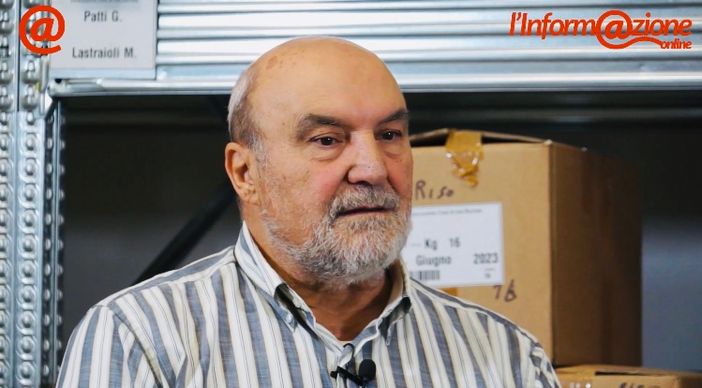 Norberto De Marchi, presidente e referente dell'associazione Pane di San Martino