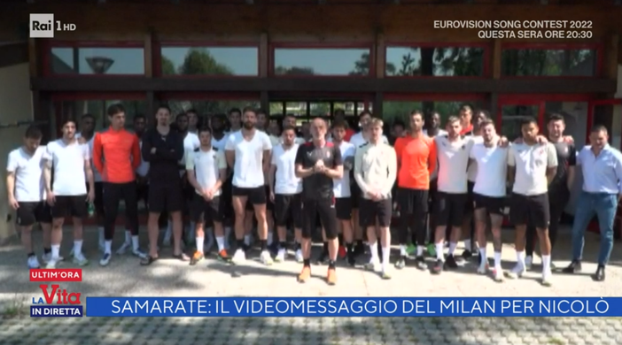 Samarate, il messaggio di Pioli e del Milan: «Presto saremo insieme, forza Nicolò!» Samarate, il messaggio di Pioli e del Milan: «Presto saremo insieme, forza Nicolò!»