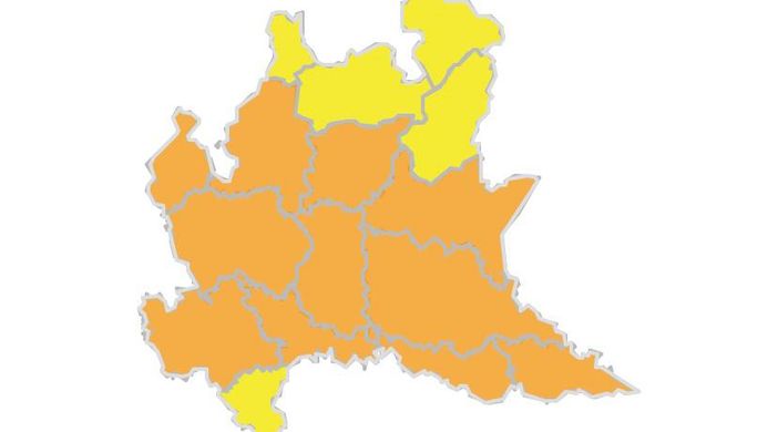 «Temporali forti con grandine anche di medie dimensioni»: da mezzanotte allerta arancione per tutta la provincia di Varese «Temporali forti con grandine anche di medie dimensioni»: da mezzanotte allerta arancione per tutta la provincia di Varese