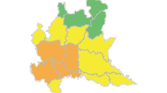 Temporali violenti e rischio idrogeologico: doppia allerta dalle 18 per la provincia di Varese Temporali violenti e rischio idrogeologico: doppia allerta dalle 18 per la provincia di Varese