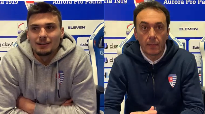 Molinari e Prina nei commenti post partita