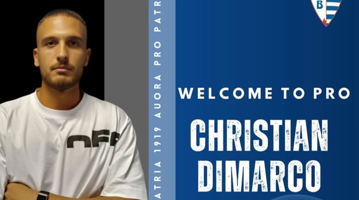 Sulle orme di Federico: Christian Dimarco è della Pro Patria Sulle orme di Federico: Christian Dimarco è della Pro Patria