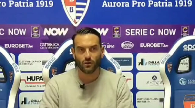 Albinoleffe-Pro Patria, mister Colombo: «Affrontiamo una squadra fisica, ma sono molto convinto di noi» Albinoleffe-Pro Patria, mister Colombo: «Affrontiamo una squadra fisica, ma sono molto convinto di noi»