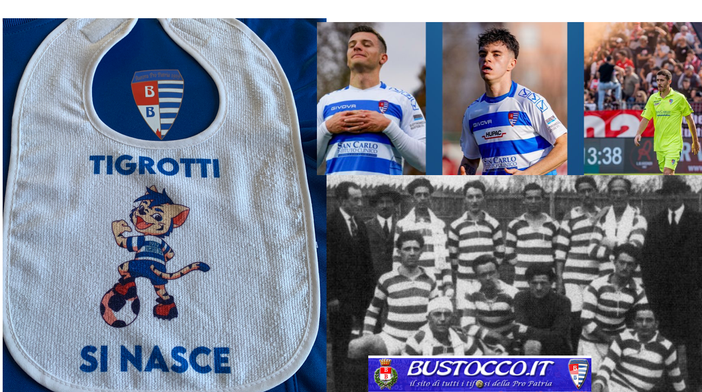 Neonati subito tigrotti, a tavola per solidarietà e un'altra sorpresa: la lunga giornata dei 104 anni della Pro Patria