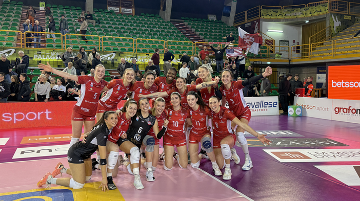 Busto batte Brescia e si prende il terzo posto (foto Lega Volley Femminile) Busto batte Brescia e si prende il terzo posto (foto Lega Volley Femminile)