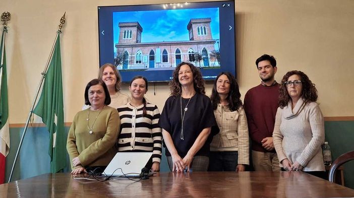 Parte dello staff del settore Cultura con Manuela Maffioli