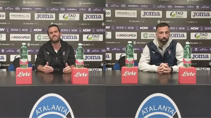 Mister Colombo dopo Pro Patria-Atalanta: «Abbiamo fatto di tutto per non vincere questa partita»