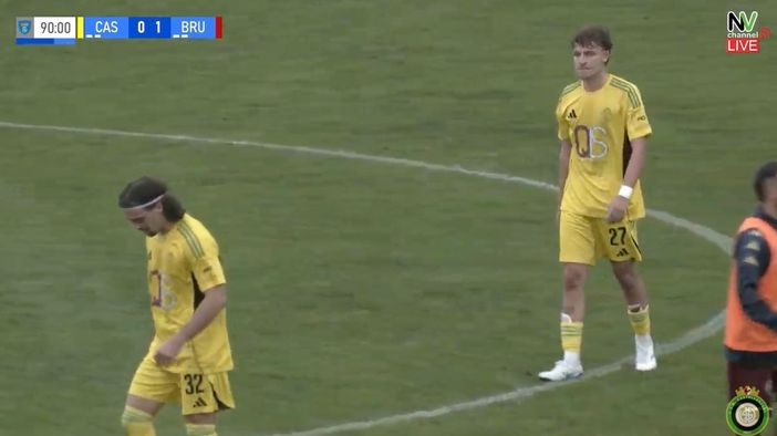 Un'immagine della diretta della Castellanzese Un'immagine della diretta della Castellanzese