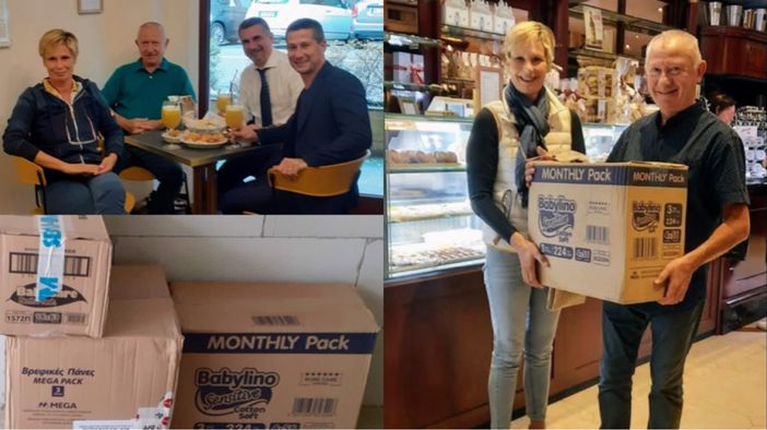 Pannolini e salviettine per la Caritas San Giovanni: «Un grande gesto d’amore» Pannolini e salviettine per la Caritas San Giovanni: «Un grande gesto d’amore»