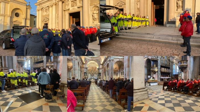 L’ultimo saluto a Francesco Rosa: «Grazie per tutto quello che ci hai dato» 