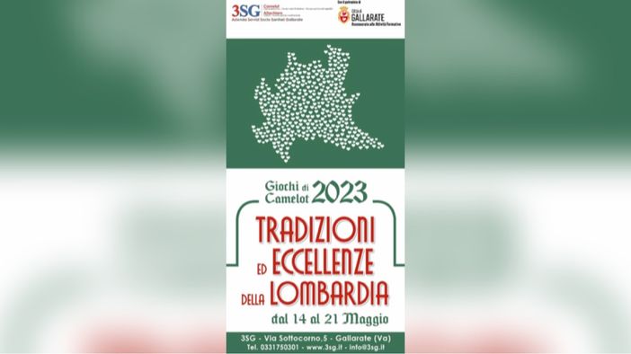Dal 14 al 21 maggio tornano i &quot;Giochi di Camelot&quot; e quest'anno il tema sarà &quot;Tradizione ed eccellenze della Lombardia&quot;: «Un tuffo nei ricordi, nelle musiche, nella cultura e nei sapori»