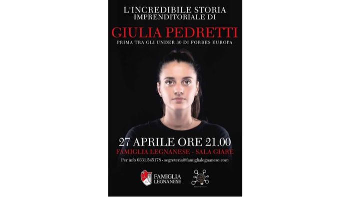La vincitrice della classifica Forbes Europa under 30 a Legnano