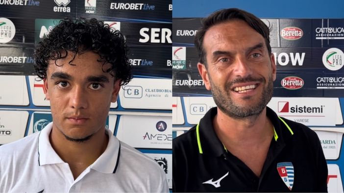 VIDEO. Pro Patria-Pergolettese, mister Colombo: «La vittoria è sempre importante, perché iniziando con il piede giusto siamo a metà percorso»