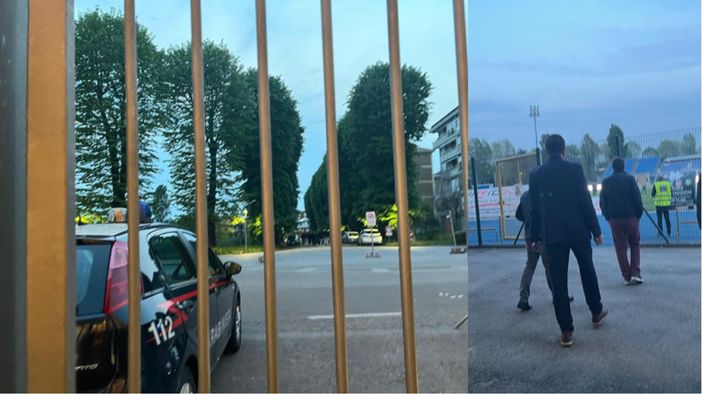 Non è il calcio: paura dopo la partita della Pro Patria