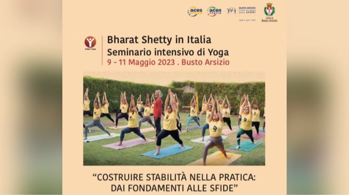 Anche lo Yoga arriva a Busto per BA Città Europea dello Sport 2023 Anche lo Yoga arriva a Busto per BA Città Europea dello Sport 2023
