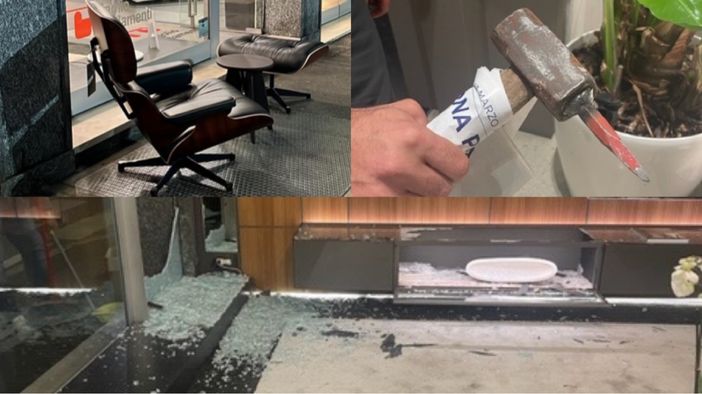 Foto dei danni di Loretta Tomasini Foto dei danni di Loretta Tomasini