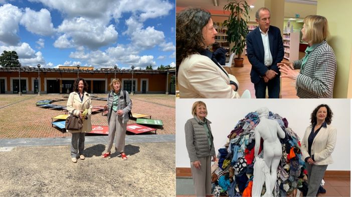 FOTO. Rosanna Purchia da Torino a Busto: «Sembra di stare in una metropoli a misura d’uomo»