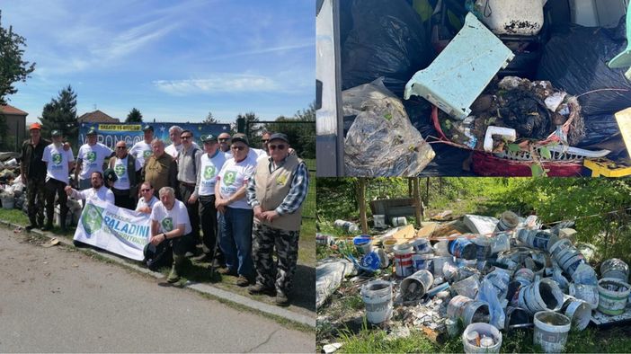FederCaccia ripulisce i boschi di Busto Arsizio: «C’è tanta inciviltà»