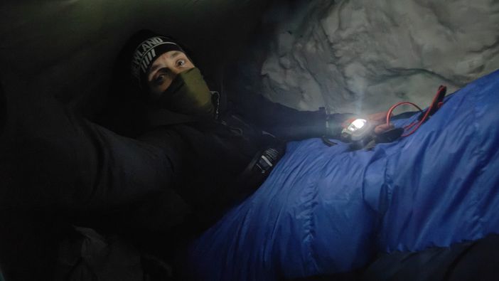 Una nuova missione estrema per Michael Bolognini: sette giorni senza tenda in Islanda