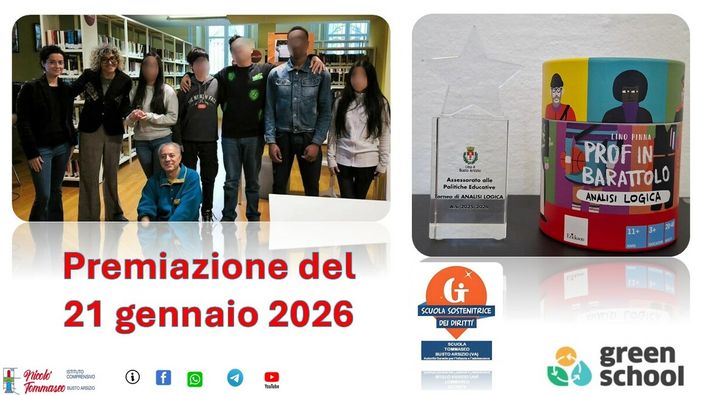La scuola Tommaseo con la secondaria Prandina sale sul podio del Torneo di “Prof in Barattolo”