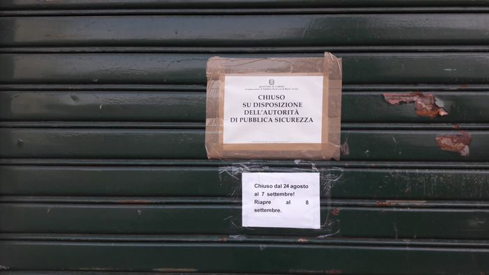 Busto, chiuso per 15 giorni l'Antico Bar degli Angeli