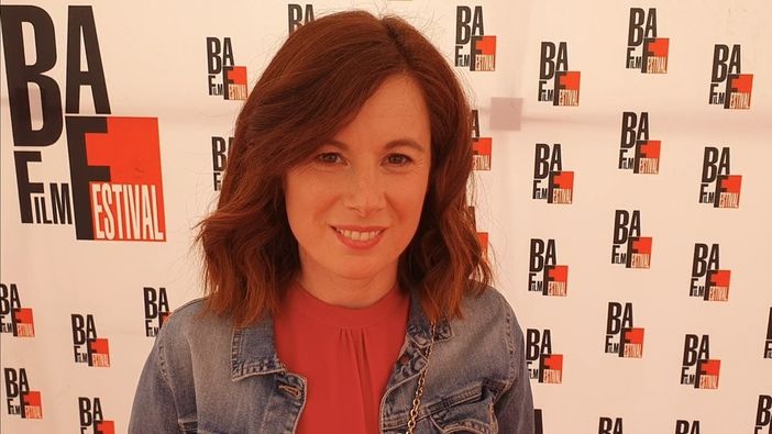 L'attrice Sarah Maestri